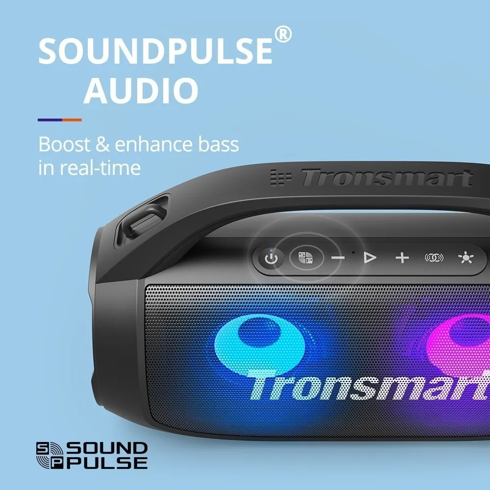 Ảnh Loa Bluetooth Tronsmart BANG SE V5.3 | 24H chơi nhạc | Tích hợp sạc dự phòng | Kháng nước IPX6 | Bảo hành 12 tháng 4