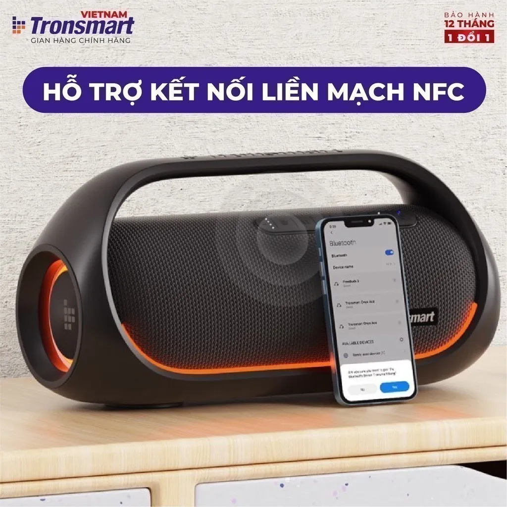 Ảnh Loa bluetooth Tronsmart BANG Upgrade V5.3 | Công suất 60W | Công nghệ SoundPulse | 6 chế độ EQ | Bảo hành 12 tháng 2