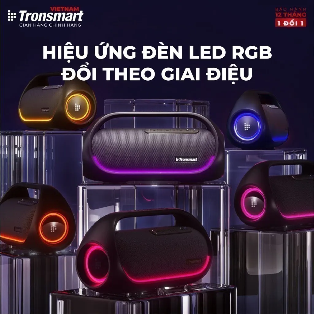 Ảnh Loa bluetooth Tronsmart BANG Upgrade V5.3 | Công suất 60W | Công nghệ SoundPulse | 6 chế độ EQ | Bảo hành 12 tháng 4
