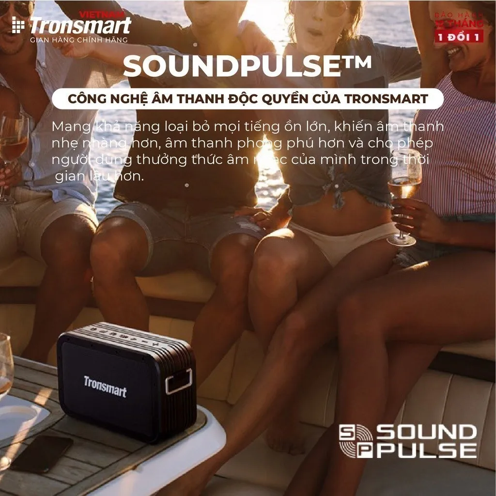 Ảnh Loa Bluetooth Tronsmart Force Max | Công suất 80W | Công nghệ SoundPulse | Chơi nhạc đến 13H | Bảo Hành 12 tháng 3