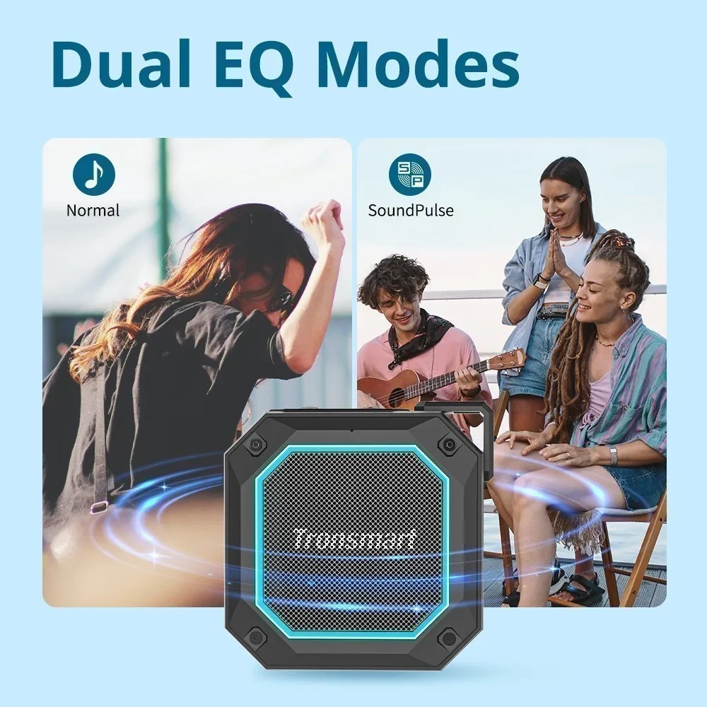 Ảnh Loa Bluetooth Tronsmart Groove 2 V5.3 | Công suất 10W | Chế độ EQ kép bass mạnh | Kháng nước IPX7 | Bảo hành 12 tháng 2