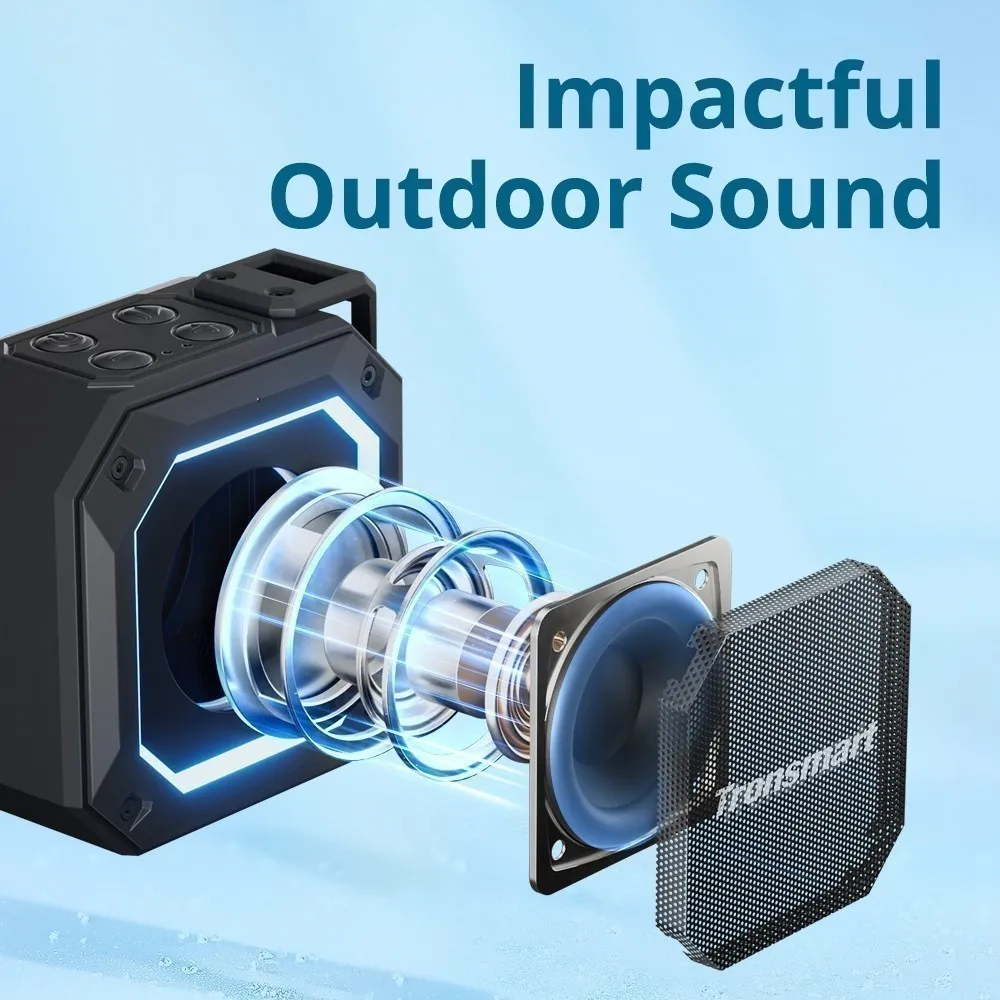 Ảnh Loa Bluetooth Tronsmart Groove 2 V5.3 | Công suất 10W | Chế độ EQ kép bass mạnh | Kháng nước IPX7 | Bảo hành 12 tháng 4