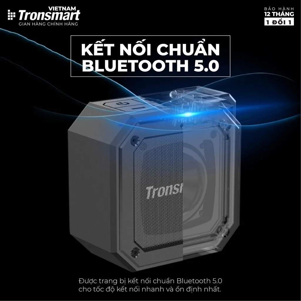 Ảnh Loa Bluetooth Tronsmart Groove V5.0/ Groove 2 V5.3 | Chống nước IPX7 | 18H chơi nhạc | Chế độ EQ kép | Bảo hành 12 tháng 4