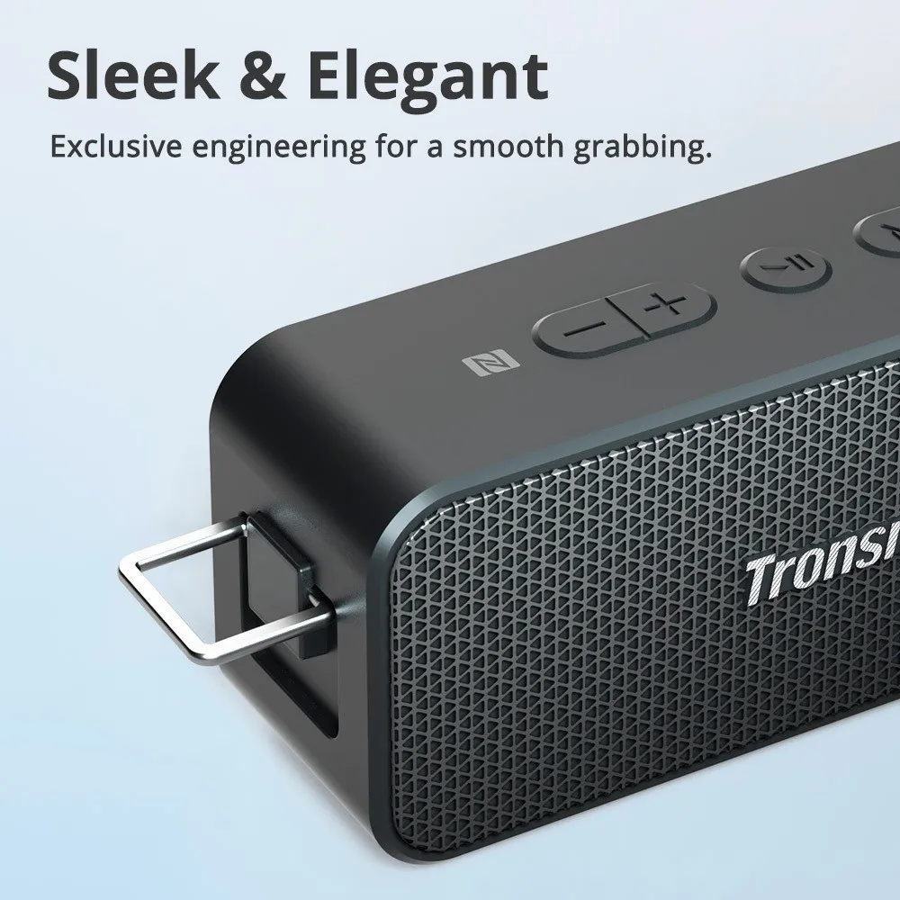 Ảnh Loa Bluetooth Tronsmart T2 Plus Upgraded V5.3 | Công suất 20W | 24H chơi nhạc | Hỗ trợ thẻ nhớ | Bảo hành 12 tháng 2