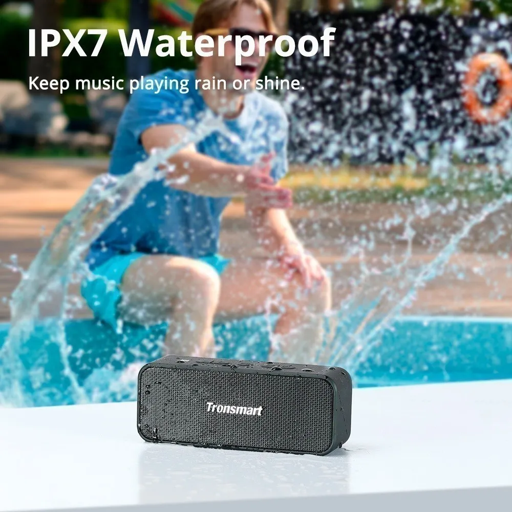 Ảnh Loa Bluetooth Tronsmart T2 Plus Upgraded V5.3 | Công suất 20W | 24H chơi nhạc | Hỗ trợ thẻ nhớ | Bảo hành 12 tháng 4