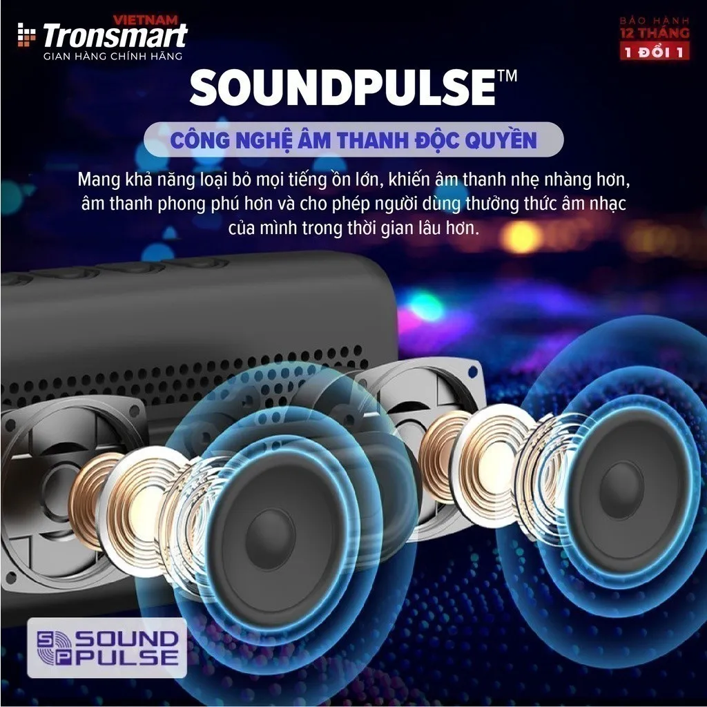 Ảnh Loa Bluetooth Tronsmart Trip V5.3 | Công suất 10W | Chống nước IPX7 | 20H chơi nhạc | Bảo hành 12 tháng 3