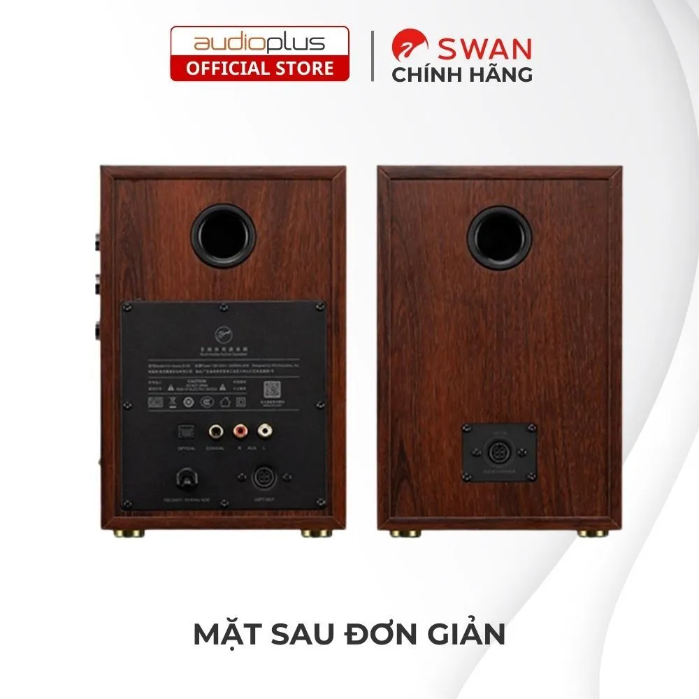 Ảnh Loa HIVI SWAN D100 - Bluetooth 5.0 Optical Coaxial - Công suất 62W - Chính hãng - BH18T 3