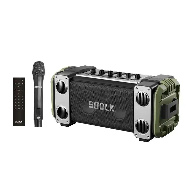 Ảnh Loa Karaoke Bluetooth 5.0 SODLK S1032 Công Suất 320W Loa siêu trầm di động Hệ thống rạp hát tại nhà âm thanh nổi 6D 2