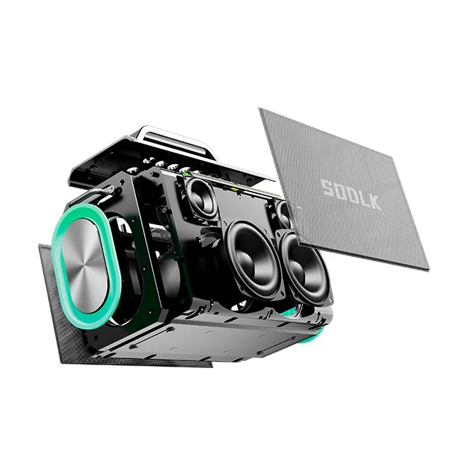 Ảnh Loa Karaoke Bluetooth SODLK S1115 Công suất cao 200W Hỗ trợ TWS/USB/TF/AUX - Hàng chính hãng 3