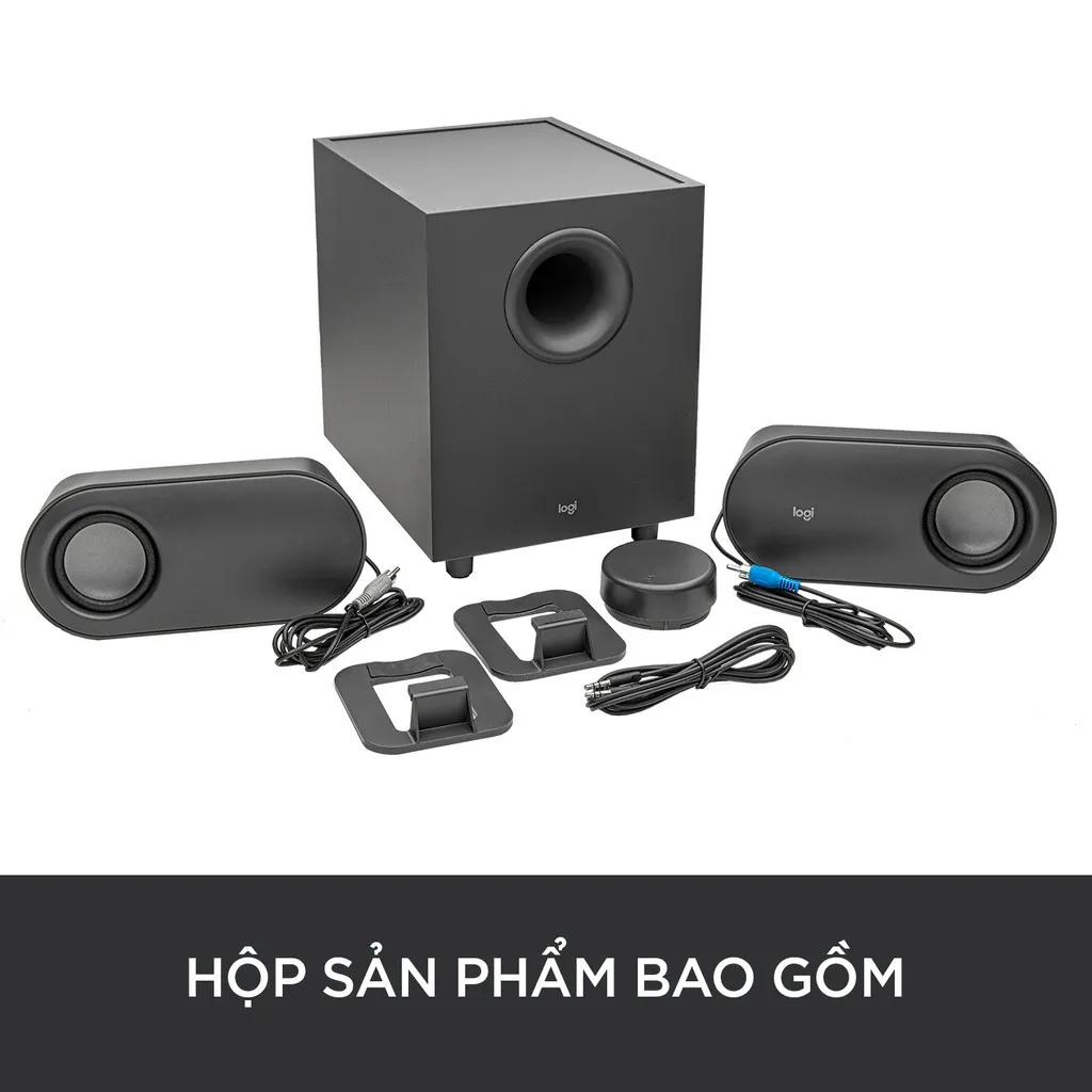 Ảnh Loa Logitech 2.1 Z407 bluetooth ,3.5 mm, công suất tối đa 80w ,hàng chính hãng bảo hành 12 tháng 2