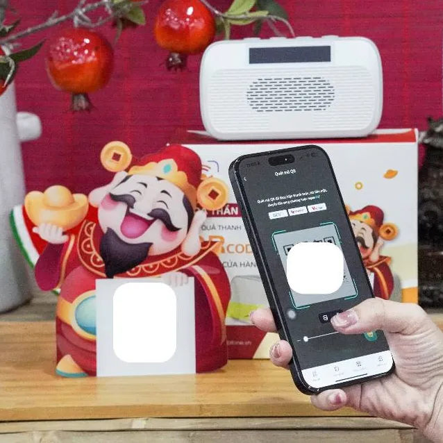 Ảnh Loa ngân hàng Vietinbank - Loa thông báo chuyển khoản - Loa thần tài MobiFone - Hàng chính hãng 2
