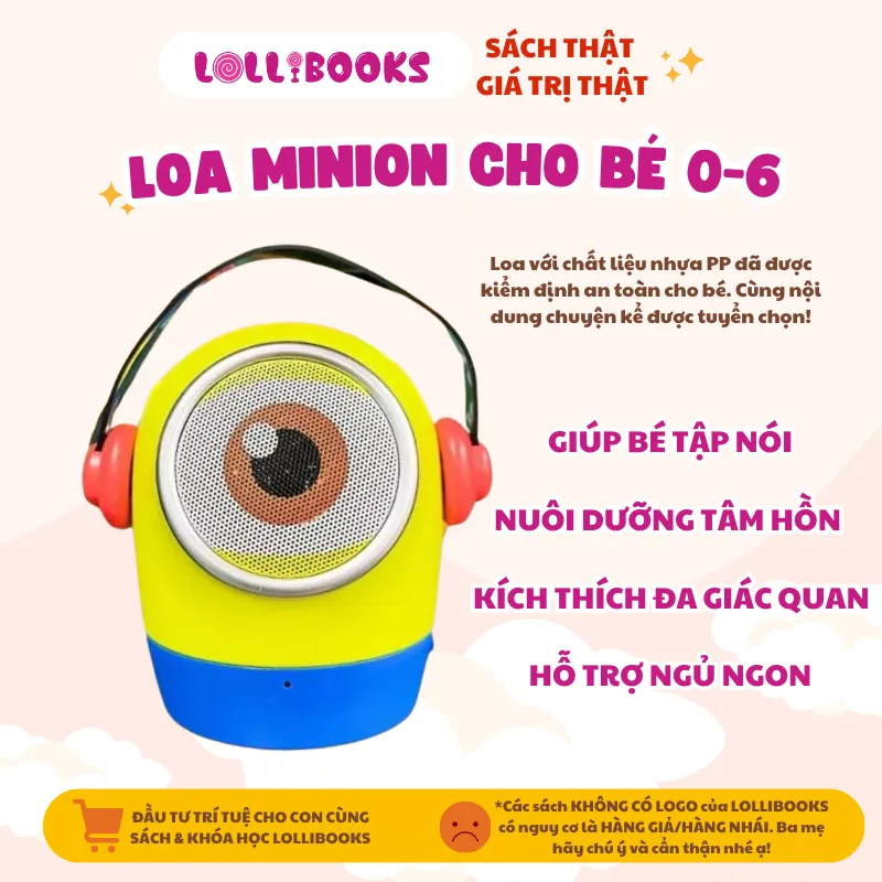 Ảnh Loa tắm ngôn ngữ kể chuyện cho bé 0-6 tuổi nuôi dưỡng nền tảng tư duy và ngôn ngữ cho con - LOLLIBOOKS CHÍNH HÃNG 2