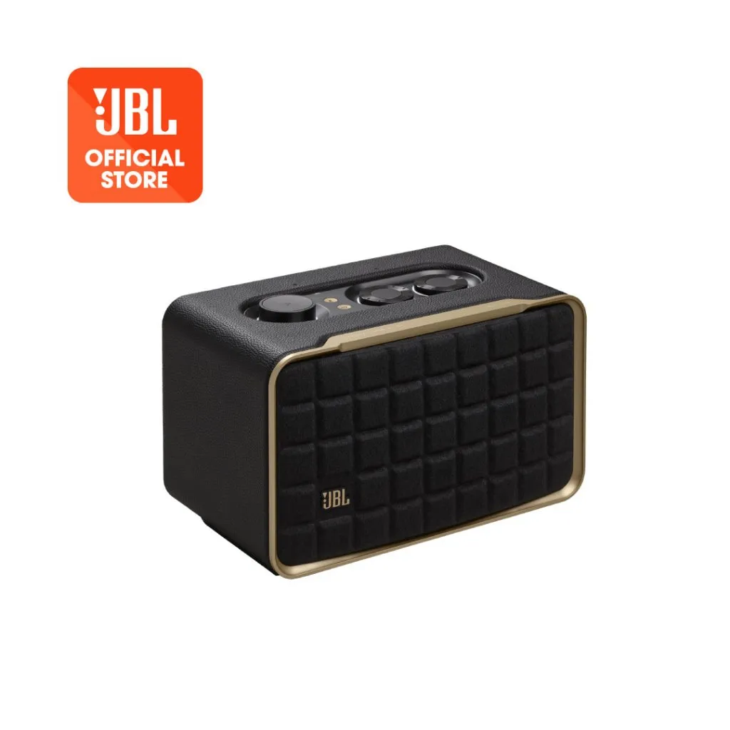 Ảnh Loa Thông Minh JBL Authentics 200 | Thiết Kế Retro | Kết Nối Wifi, Bluetooth - Hàng Chính Hãng 1