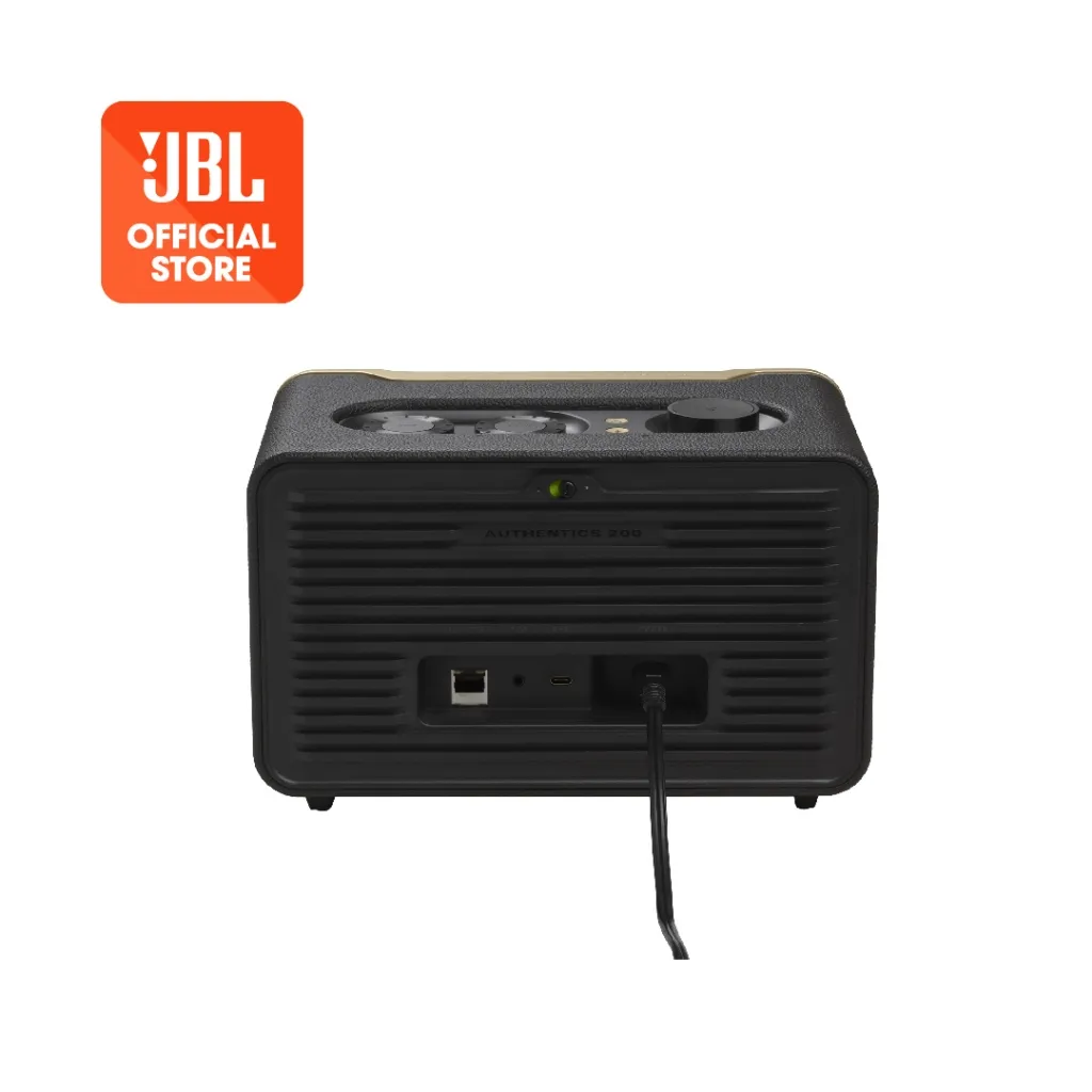 Ảnh Loa Thông Minh JBL Authentics 200 | Thiết Kế Retro | Kết Nối Wifi, Bluetooth - Hàng Chính Hãng 4