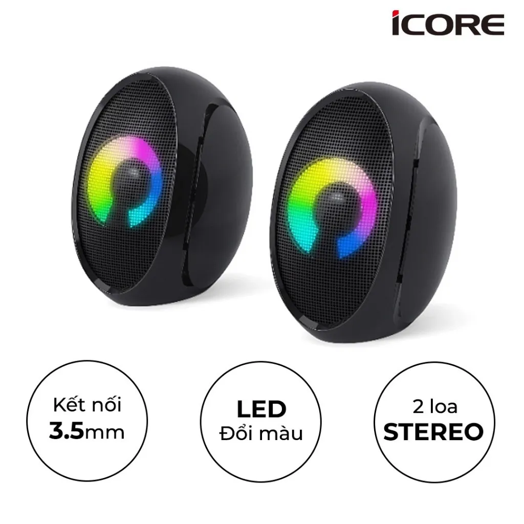 Ảnh Loa Vi Tính iCore A12 - CHÍNH HÃNG STORE 3