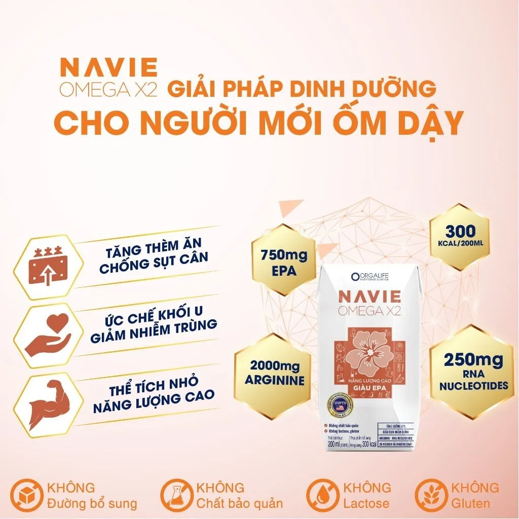 Ảnh Lốc 3 Hộp - Soup uống dinh dưỡng Leisure Omega X2 người chóng suy mòn, tăng cân, ức chế khối u 2