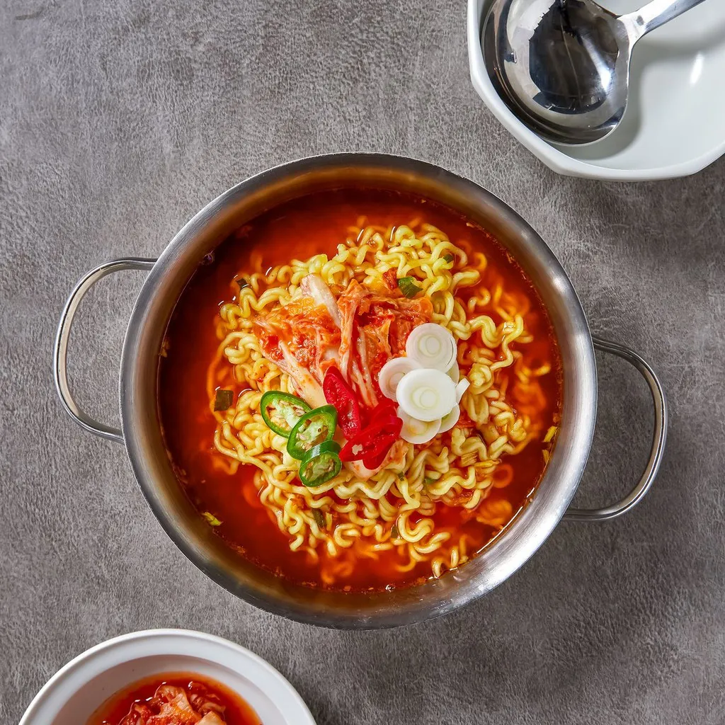 Ảnh Lốc 8 gói mì kim chi Ottogi 120g 2