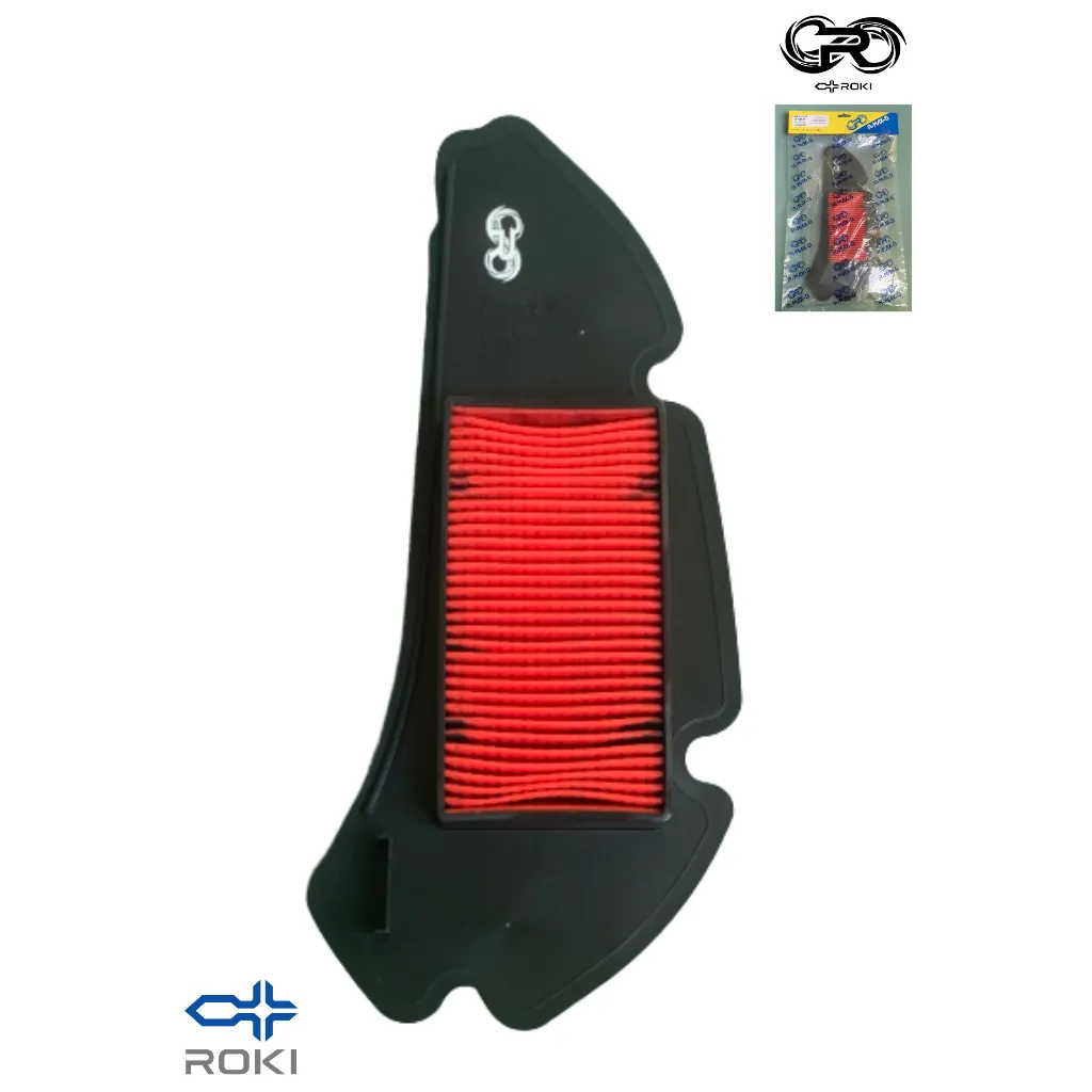 Ảnh Lọc gió R-MAX-G của ROKI JAPAN cho xe SH Ý 2