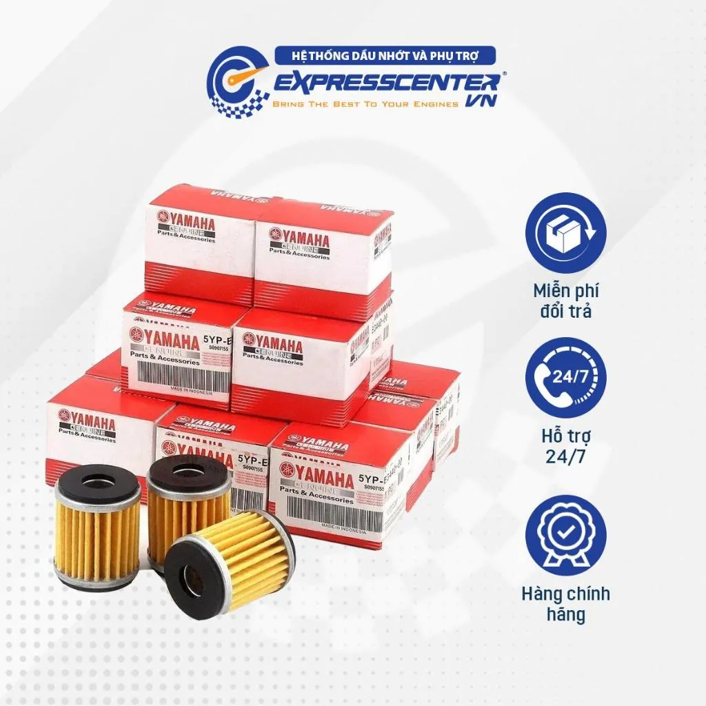 Ảnh Lọc Nhớt Hãng Yamaha cho xe Sirius, Jupiter, Exciter,... 4