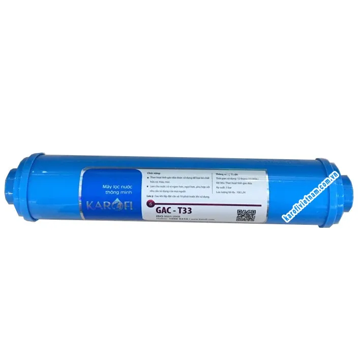 Ảnh Lõi Lọc Karofi Số 5 - Lõi GAC-T33 Hàng Chính Hãng Làm Mềm Và Nước Có Vị Ngon Hơn 4