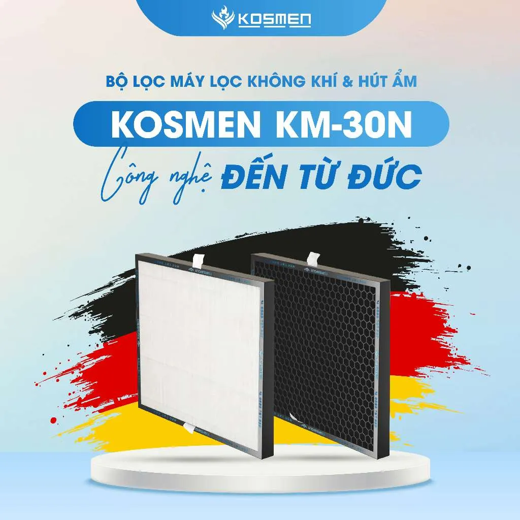 Ảnh Lõi Lọc Không Khí Kosmen KM-30N Bảo Vệ Toàn Diện Sức Khỏe Gia Đình - Hàng Chính Hãng 2