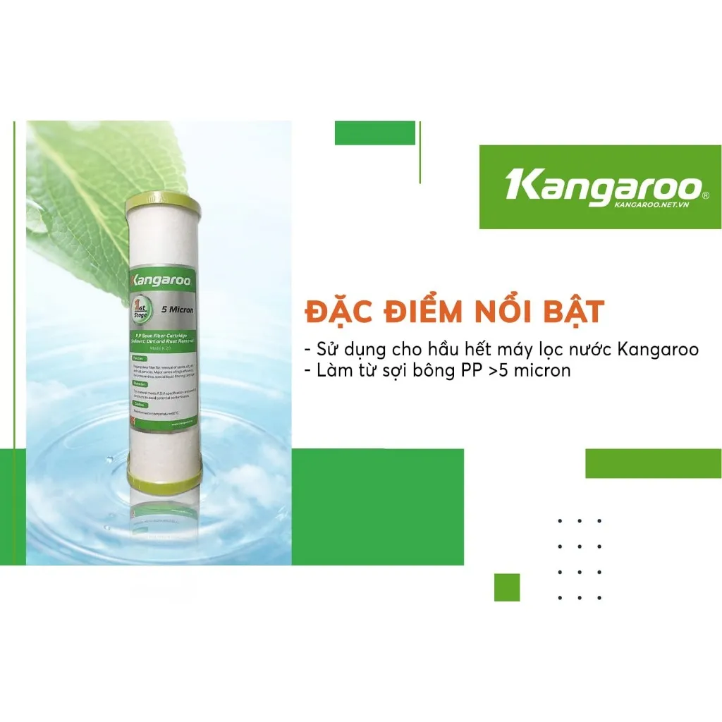 Ảnh Lõi Lọc Nước 1 2 3 Cho Máy Lọc Nước KG100HK, KG100ES, KG100EO, KG100ES1 4