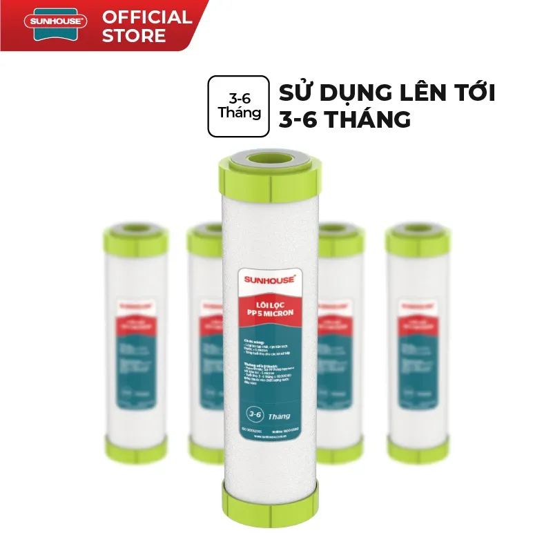Ảnh Lõi lọc nước số 1, 2 ,3 SUNHOUSE SHRLL1 SHRLL2 SHRLL3 2