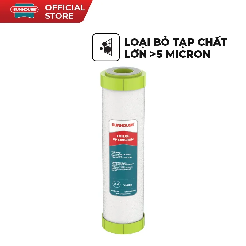 Ảnh Lõi lọc nước số 1, 2 ,3 SUNHOUSE SHRLL1 SHRLL2 SHRLL3 3
