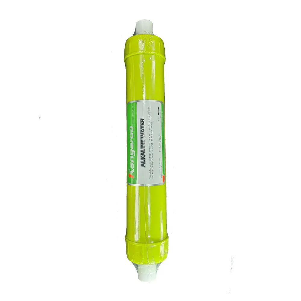 Ảnh Lõi lọc số 7 Kangaroo ALKALINE, 2 đầu, thân mầu xanh cốm, nắp mầu xanh cốm nối nhanh(XB) 1