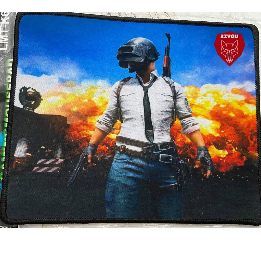Ảnh Lót chuột,pad cực đẹp,nhiều mẫu ZIYOU size 21x25cm dày 2mm may viền chắc chắn,giao ngẫu nhiên hình LOL,PUBG 2
