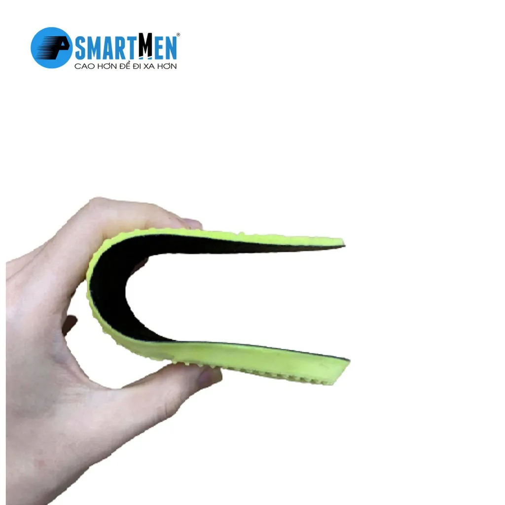 Ảnh Lót giày Lòng máng Cao su non Nguyên khối SMARTMEN (1 đôi lót) 4