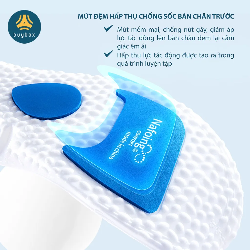 Ảnh Lót giày nam nữ êm chân chất liệu vải mesh cấu trúc vòm nâng đỡ lòng bàn chân - buybox - BBPK359 3
