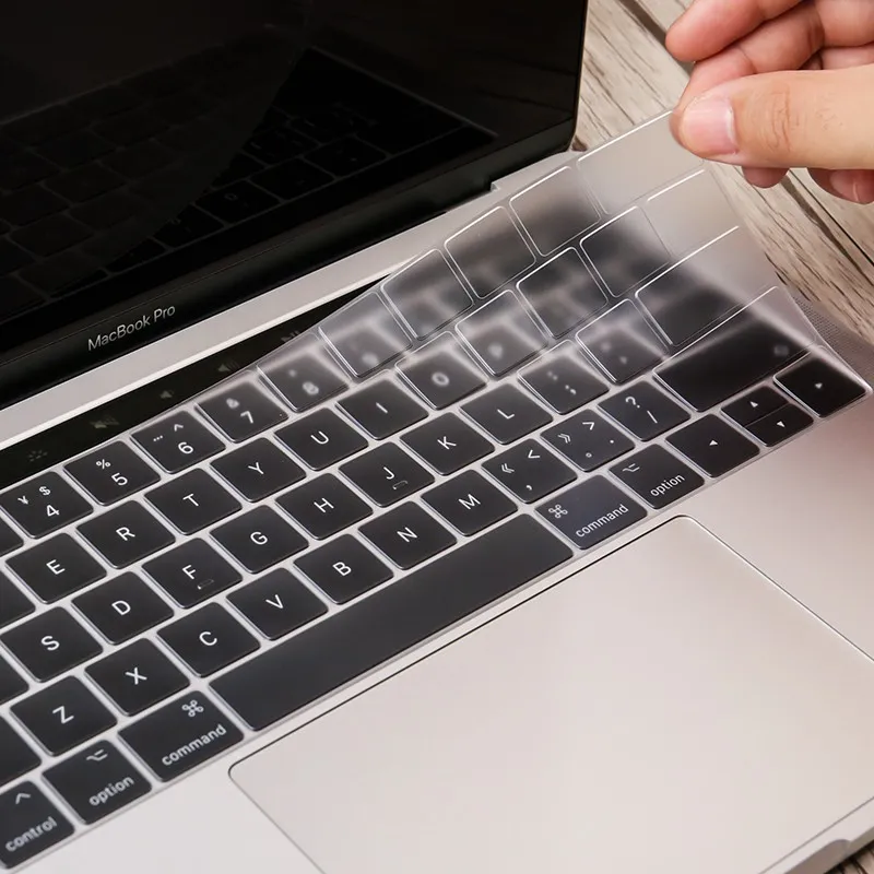Ảnh Lót Phím Trong TPU Bảo Vệ Bàn Phím Macbook Chống Bụi Bẩn, Chống Nước, Không Che Đèn Bàn Phím Lucas 4