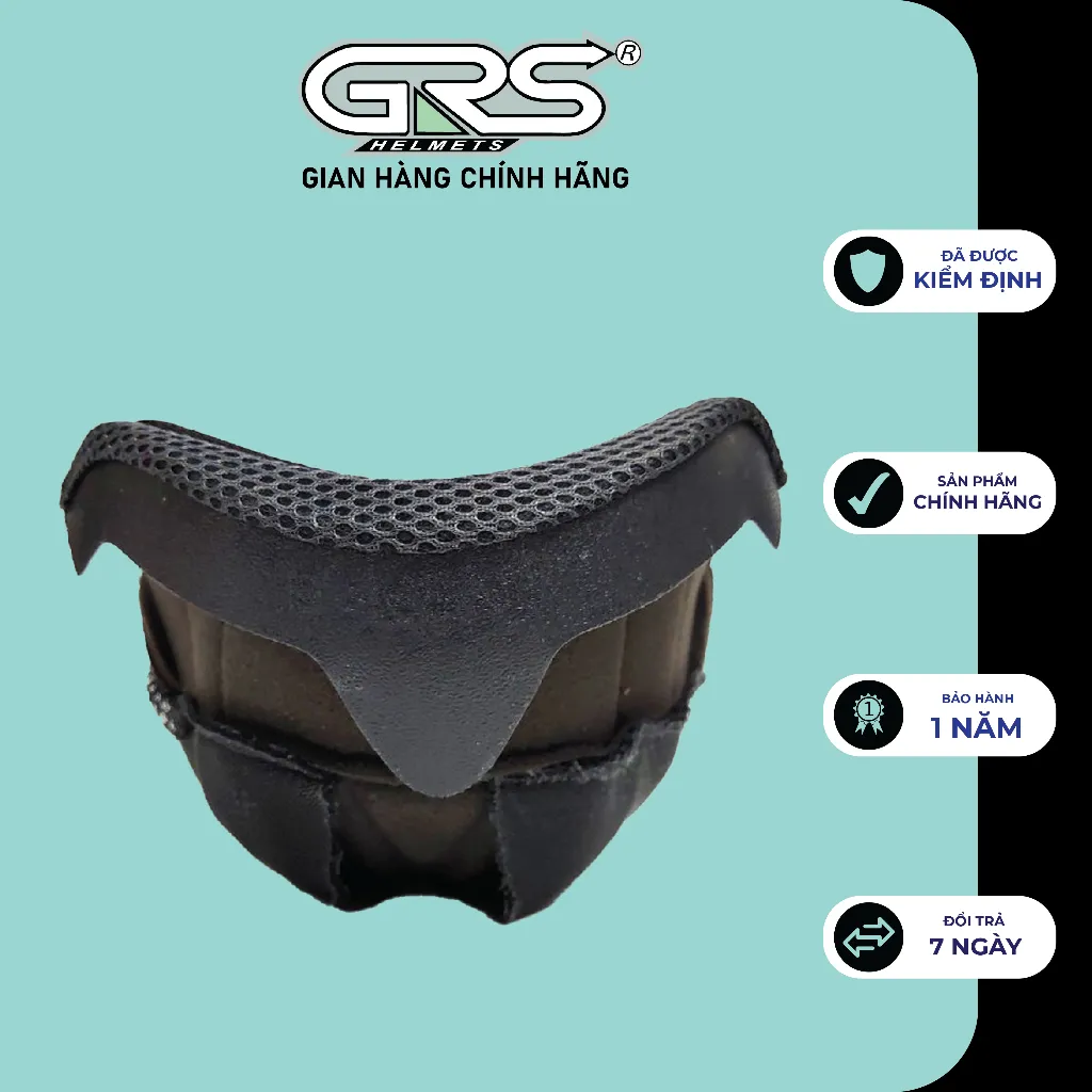 Ảnh Lót thay thế cho nón bảo hiểm kính giấu GRS A966K – Lót chính hãng 4