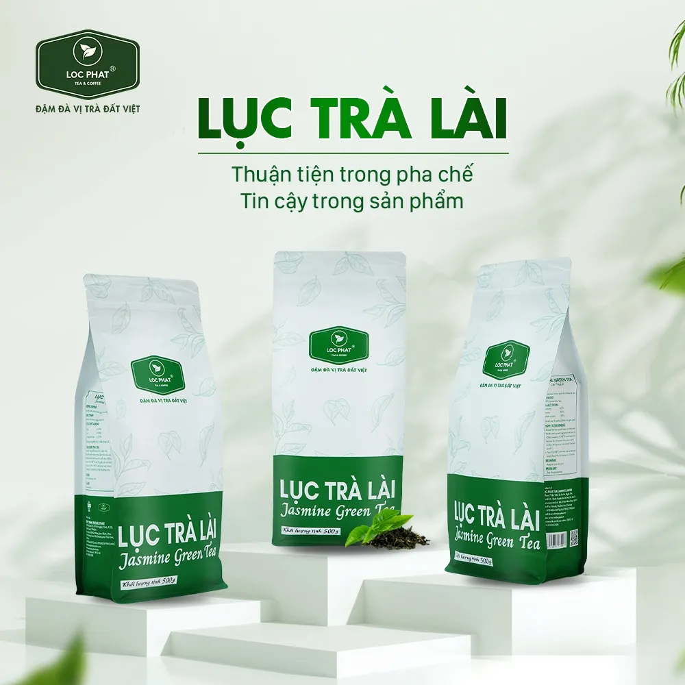 Ảnh Lục Trà Lài Lộc Phát - 0.5KG - Dùng Để Pha Chế Đồ Uống 2