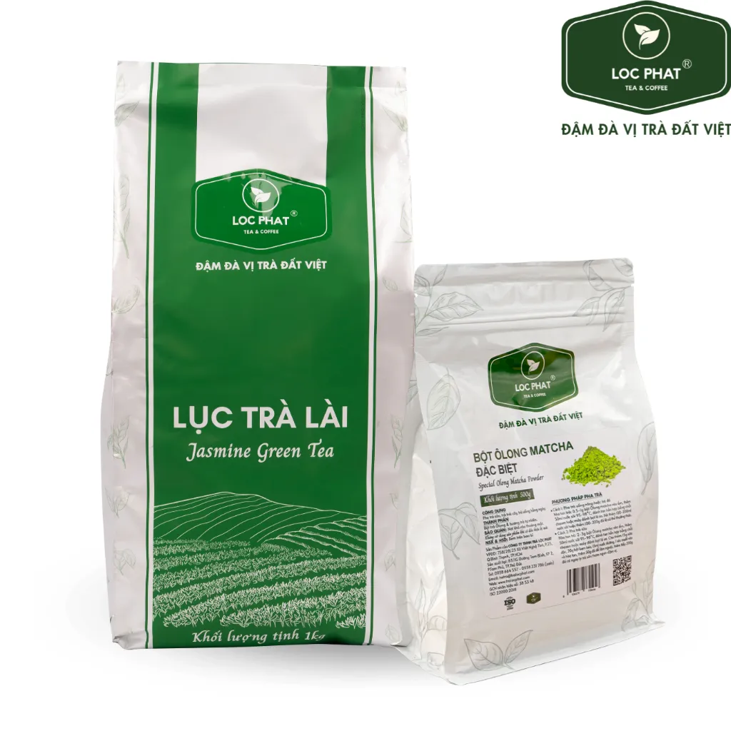 Ảnh Lục Trà Lài Lộc Phát - 1KG - Dùng Để Pha Chế Đồ Uống 3