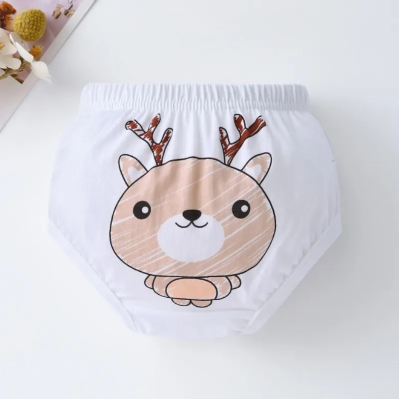 Ảnh Lucky Big Cat® Bé Trẻ Em Bé Trai Và Bé Gái Quần Lót Quần Lót Quần Lót cotton Thời Trang budak lelaki Quần Lót Mặc Quần Short Bên Ngoài Động Vật Dễ Thương 0-4Y 1