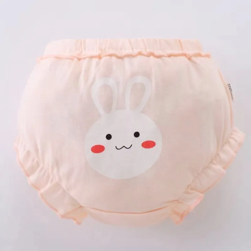 Ảnh Lucky Big Cat®100% Cotton Nguyên Chất Trẻ Em Bé Gái Quần Lót Boxer Bé Trẻ Em Đáng Yêu Dễ Thương Quần Lót Mềm Mại 0-4 Tuổi Bé Gái 4