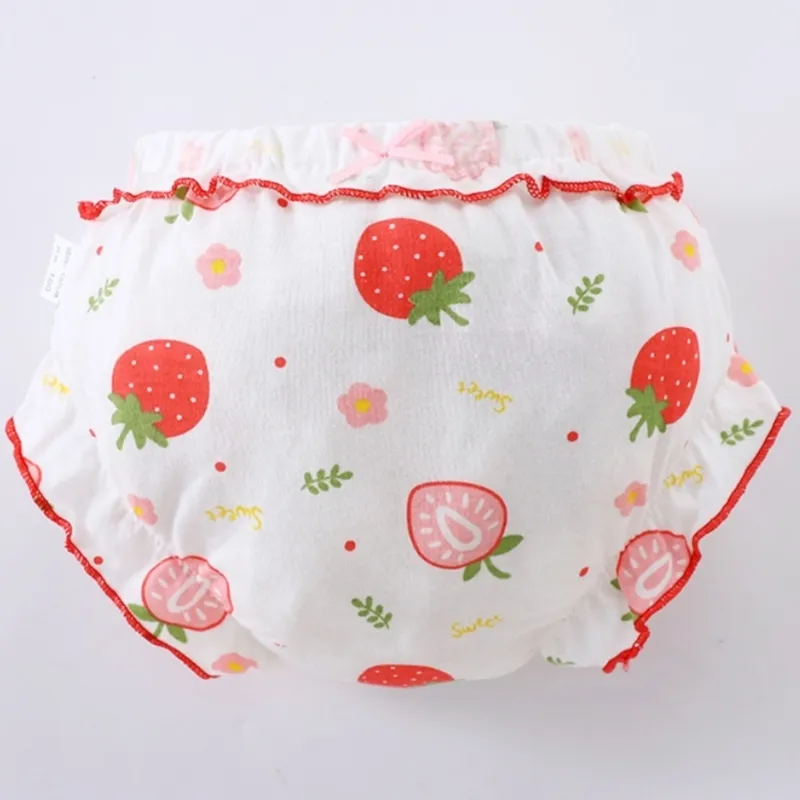 Ảnh Lucky Big Cat®Bốn mùa mới có thể mặc mùa hè dễ thương in bé đồ lót trẻ em 100% cotton gấu nhỏ 0-4Y ngoài trời 2