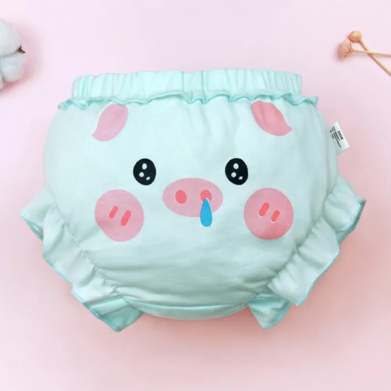 Ảnh Lucky Big Cat®Quần Trẻ Em Bargain 0-4Y Bé Gái Undies Quần COD Dễ Thương 100% cotton Trẻ Em Võ Sĩ Hoạt Hình Quần Short Cho Bé 2