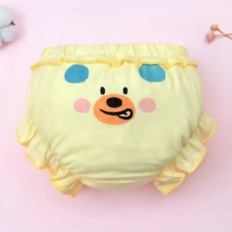 Ảnh Lucky Big Cat®Quần Trẻ Em Bargain 0-4Y Bé Gái Undies Quần COD Dễ Thương 100% cotton Trẻ Em Võ Sĩ Hoạt Hình Quần Short Cho Bé 3