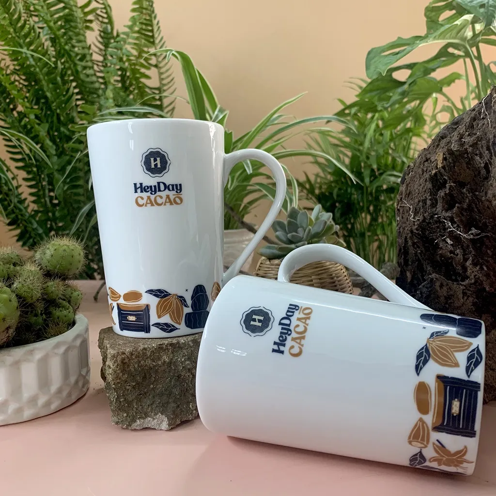 Ảnh Ly Gốm Sứ Cao Cấp - Độc quyền Heyday Cacao 4