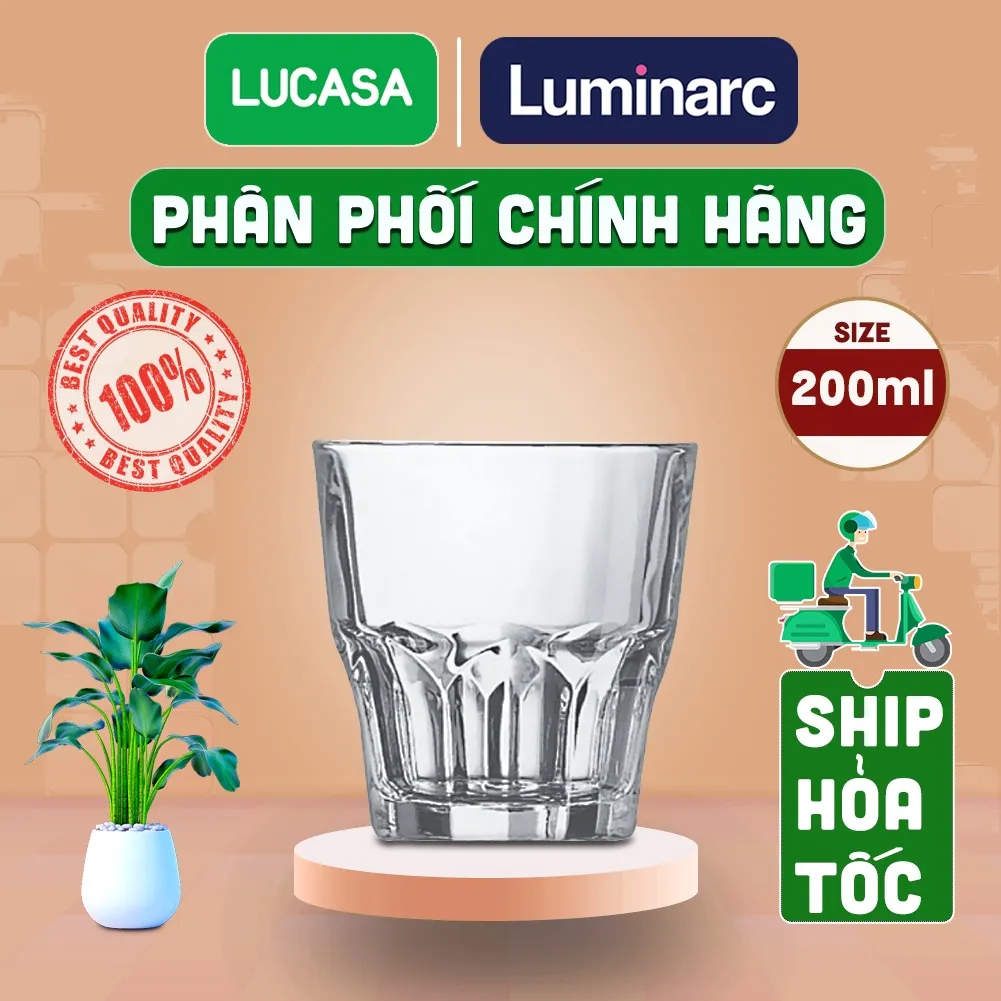 Đánh Giá Ly Thủy Tinh Arcoroc Granity 200ml Cường Lực L0784 | Chính Hãng