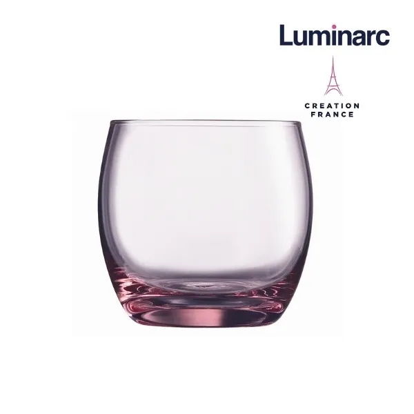 Ảnh Ly Thủy Tinh Luminarc Salto Pink 320ml - Loại Thấp L5386 | Phân Phối Chính Hãng 2