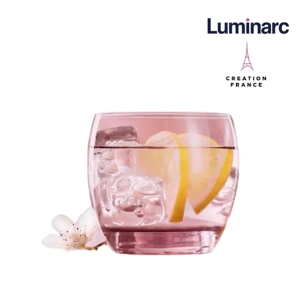 Ảnh Ly Thủy Tinh Luminarc Salto Pink 320ml - Loại Thấp L5386 | Phân Phối Chính Hãng 3