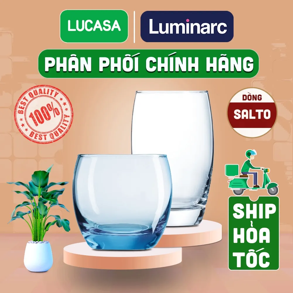 Ảnh Ly Thủy Tinh Luminarc Salto | Phân Phối Chính Hãng 1