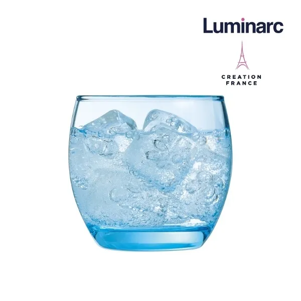 Ảnh Ly Thủy Tinh Luminarc Salto Blue 320ml - Loại Thấp L1584 | Phân Phối Chính Hãng 2