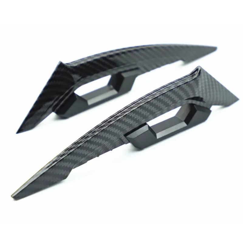 Ảnh Lymoyo 1 Bộ Xe Máy Sợi Carbon Họa Tiết Cánh Giữa Miếng Dán Trang Trí Khí Động Học Cánh Đa Năng Xe Máy Phụ Kiện Trang Trí 1