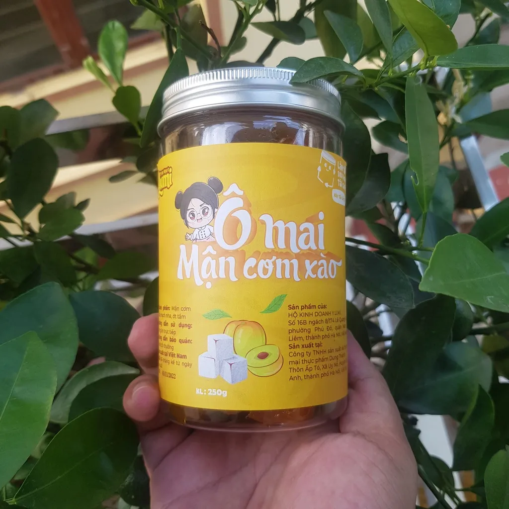 Ảnh Mận cơm Trạm ngọt Yumi ô mai xào cay ngọt ăn vặt thơm ngon 3