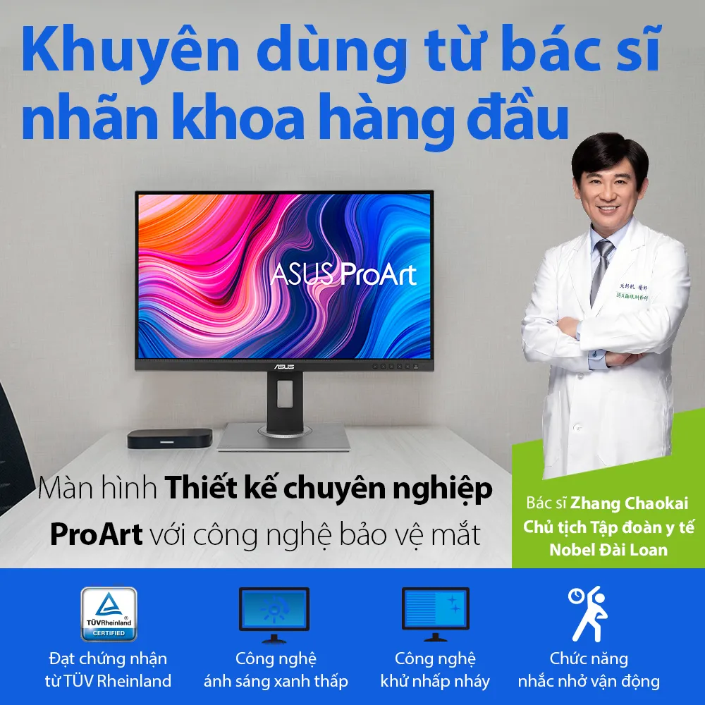 Ảnh Màn hình ASUS ProArt PA278CV 27" IPS 2K 75Hz USBC chuyên đồ họa 1